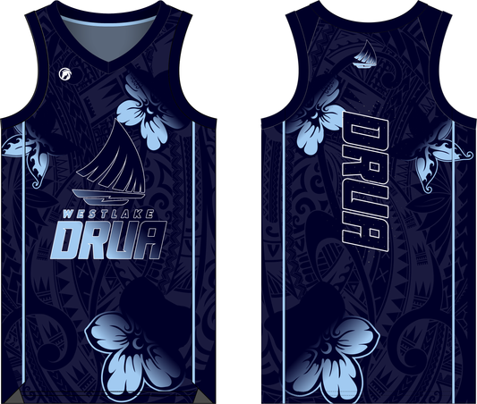 Westlake Drua Navy Blue HS Jersey