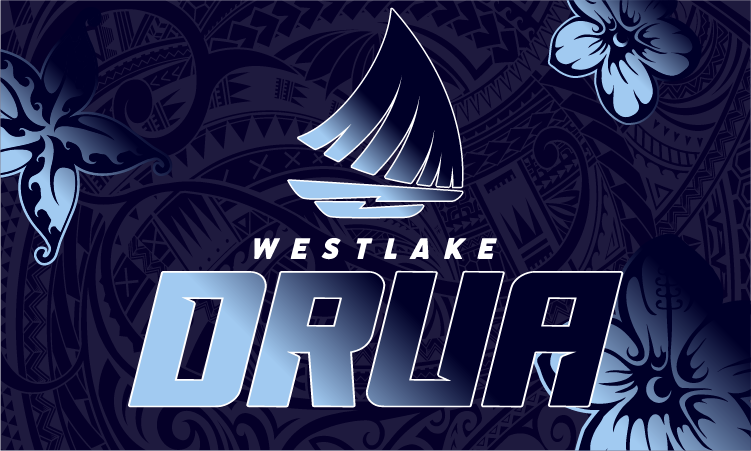 Westlake Drua Navy Blue HS Flag - 3' x 5'