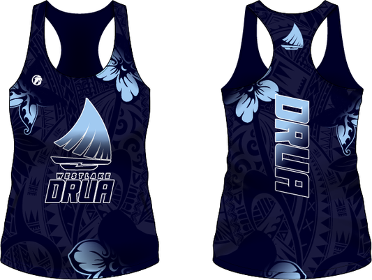 Westlake Drua Womens Navy Blue HS Tank Top