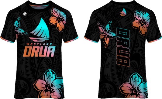 Westlake Drua Black Tropics Shirt