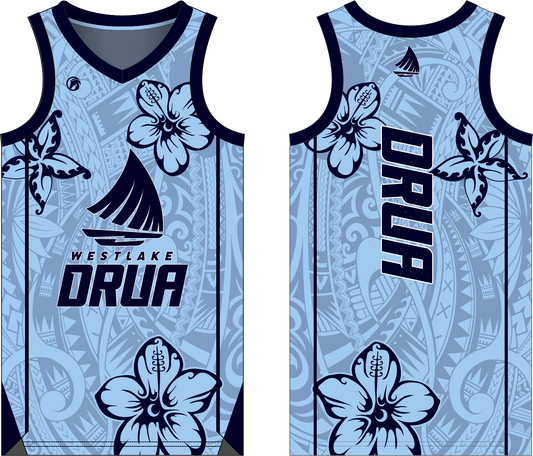 Westlake Drua Carolina Blue HS Jersey
